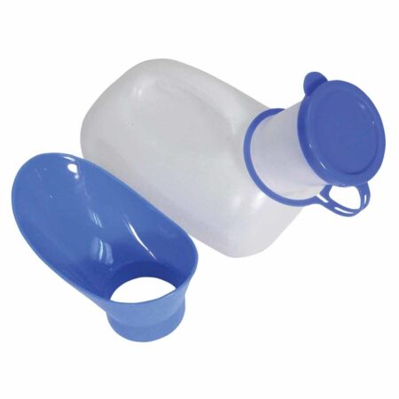 Urinaal voor mannen en vrouwen | Unisex | Inhoud 1 liter | Met deksel | VR268AA | ThuiszorgwinkelXL