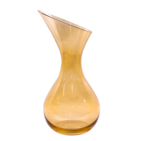 Vaas Balatan Glas 30cm bruin | House of Nature
