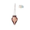 Vaas Breeze hangend Ø6xH31cm amber | Ideas 4 seasons