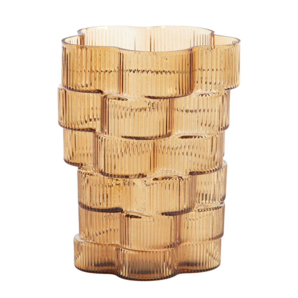 Vaas Douro glas bruin M |