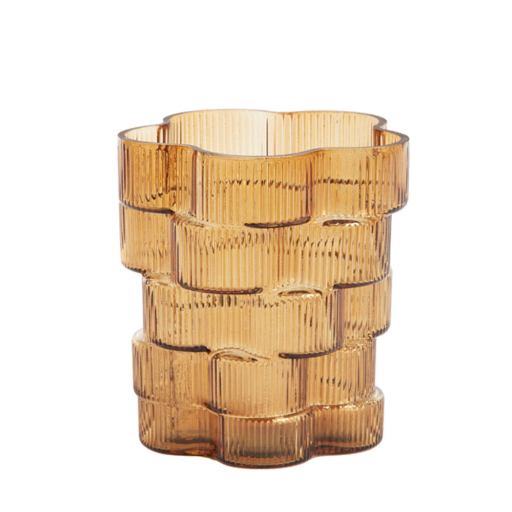 Vaas Douro glas bruin S |