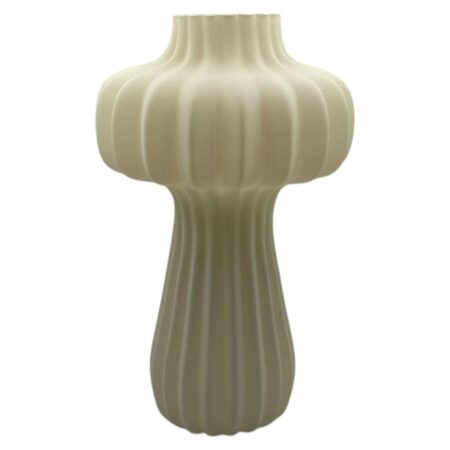 Vaas Mae glas wit 17x17x27