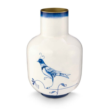 Vaas Metaal Pip The Blue Bird Blue 30 cm | PiP Studio