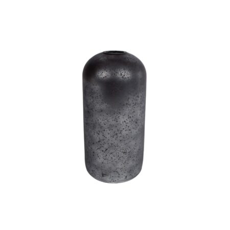 Vaas Ted Zwart Glas 11X11X22.5Cm |