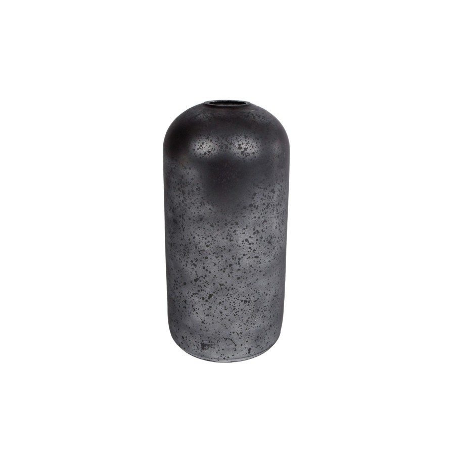 Vaas Ted Zwart Glas 11X11X22.5Cm |