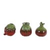 Vaas "Vegetable" groen/rood aardewerk | CosyDecor
