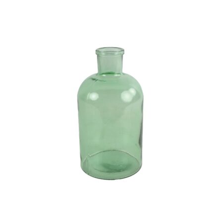 Vaas apothekersfles groen 14x14x27cm | Countryfield