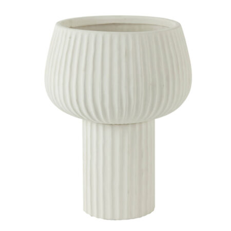 Vaas deco Feya keramiek creme m | Light & Living