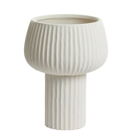 Vaas deco Feya keramiek creme s | Light & Living