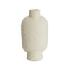 Vaas deco Namtu keramiek mat creme S | Light & Living