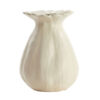 Vaas deco Rewa keramiek creme L | Light & Living