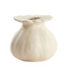 Vaas deco Rewa keramiek creme S | Light & Living