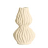 Vaas deco Vania keramiek creme s | Light & Living