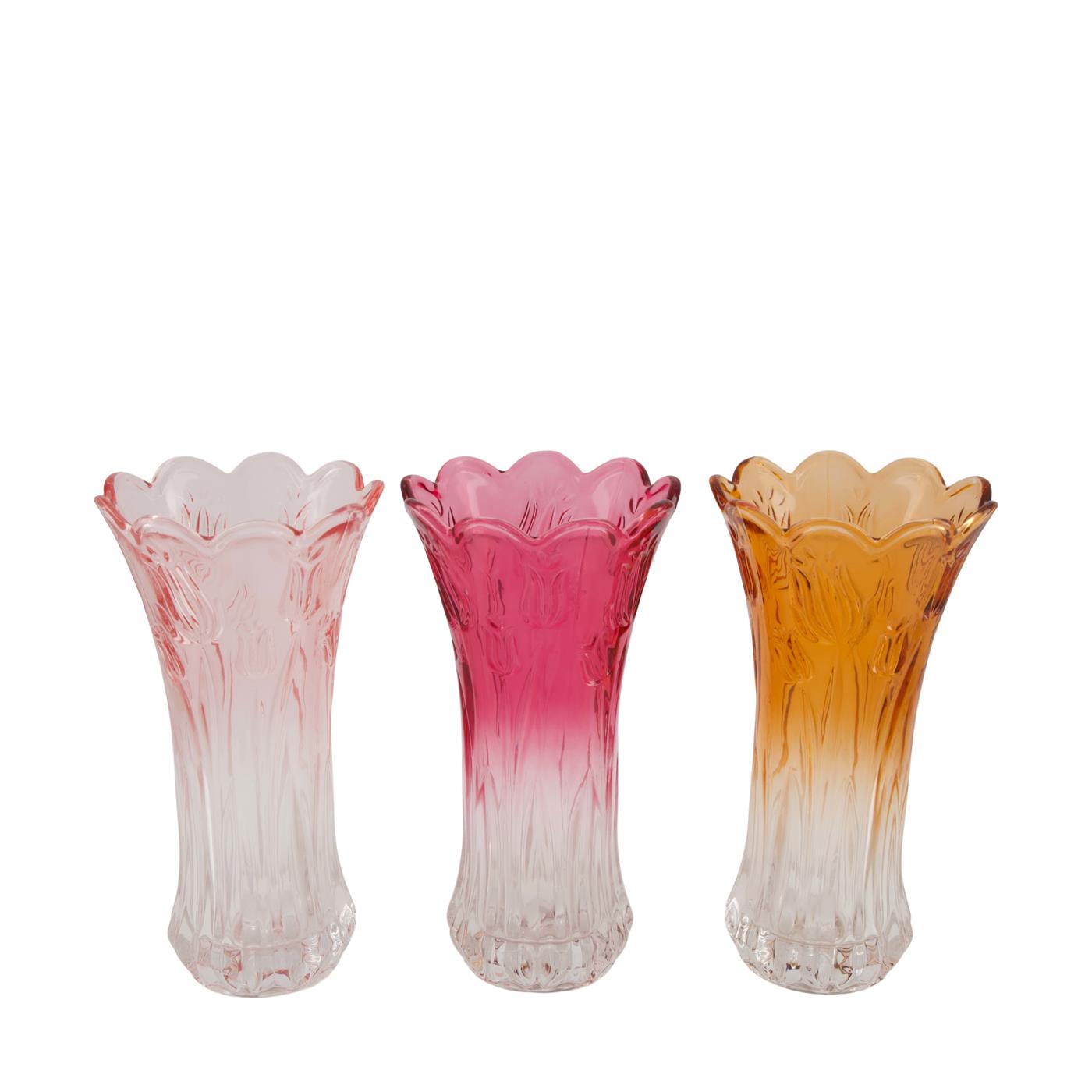 Vaas glas Ø13xh23.5cm | Dijk Natural Collections