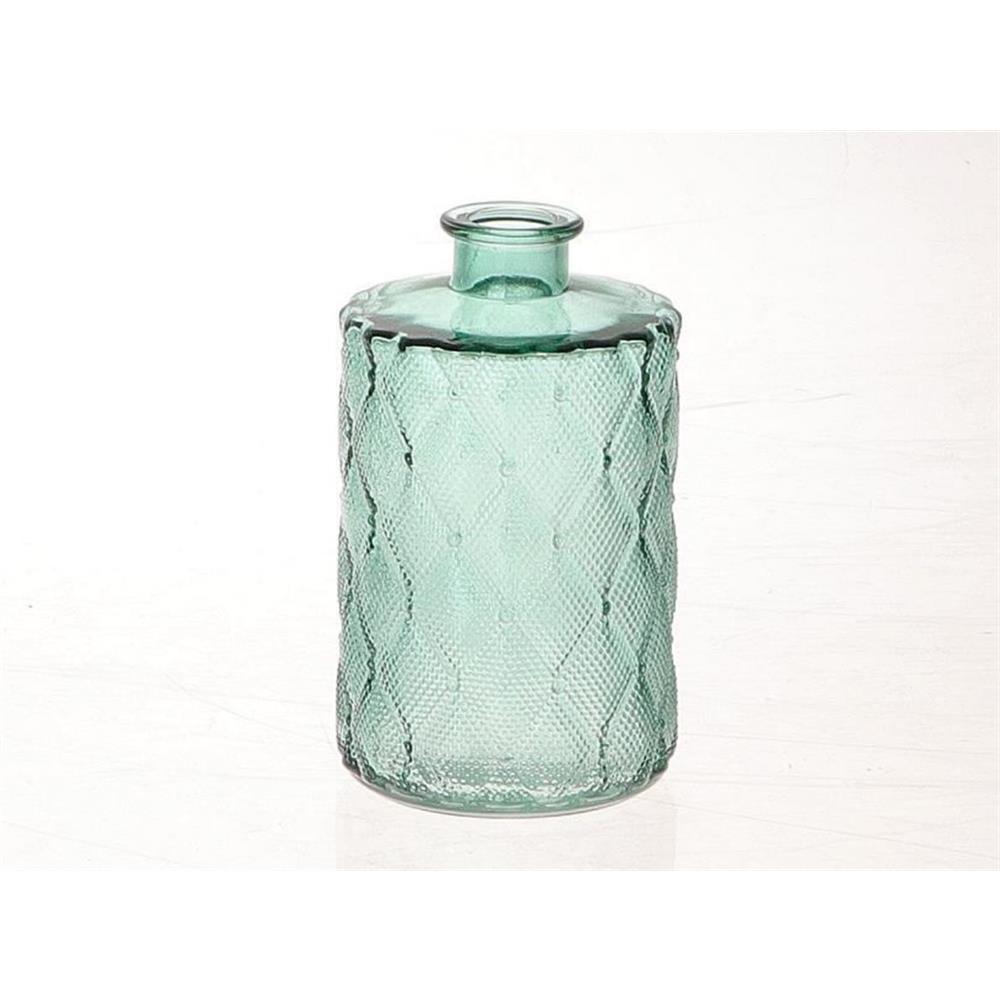 Vaas glas Vinty Ø9xh15cm groen | HBX natural living