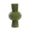 Vaas halley glas olijf groen L | Light & Living