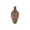 Vaas hoog Eline mat bruin Ø16xH36cm | Countryfield