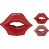 Vaas lippen 20cm rood of roze | Home & Styling
