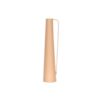 Vaas metaal13.4x11.5xh52cm koffie | HBX natural living