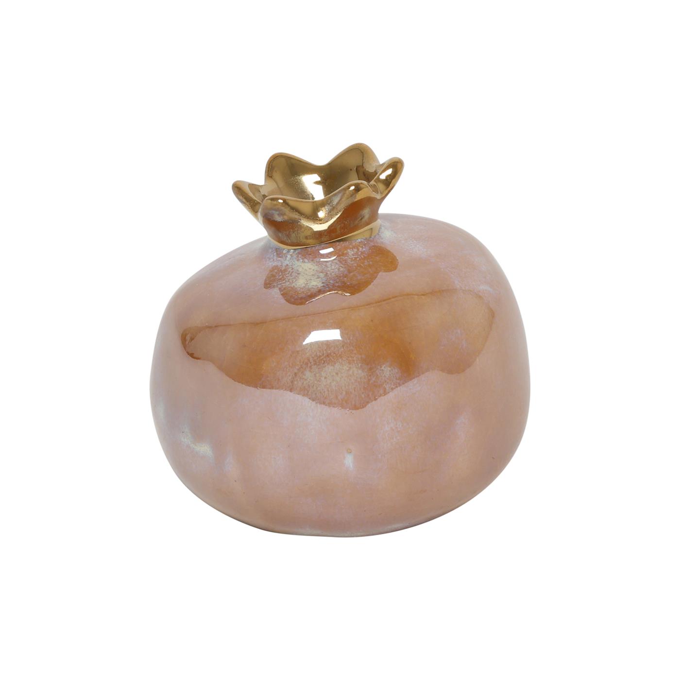 Vaas pomegranate geel/oranje H7