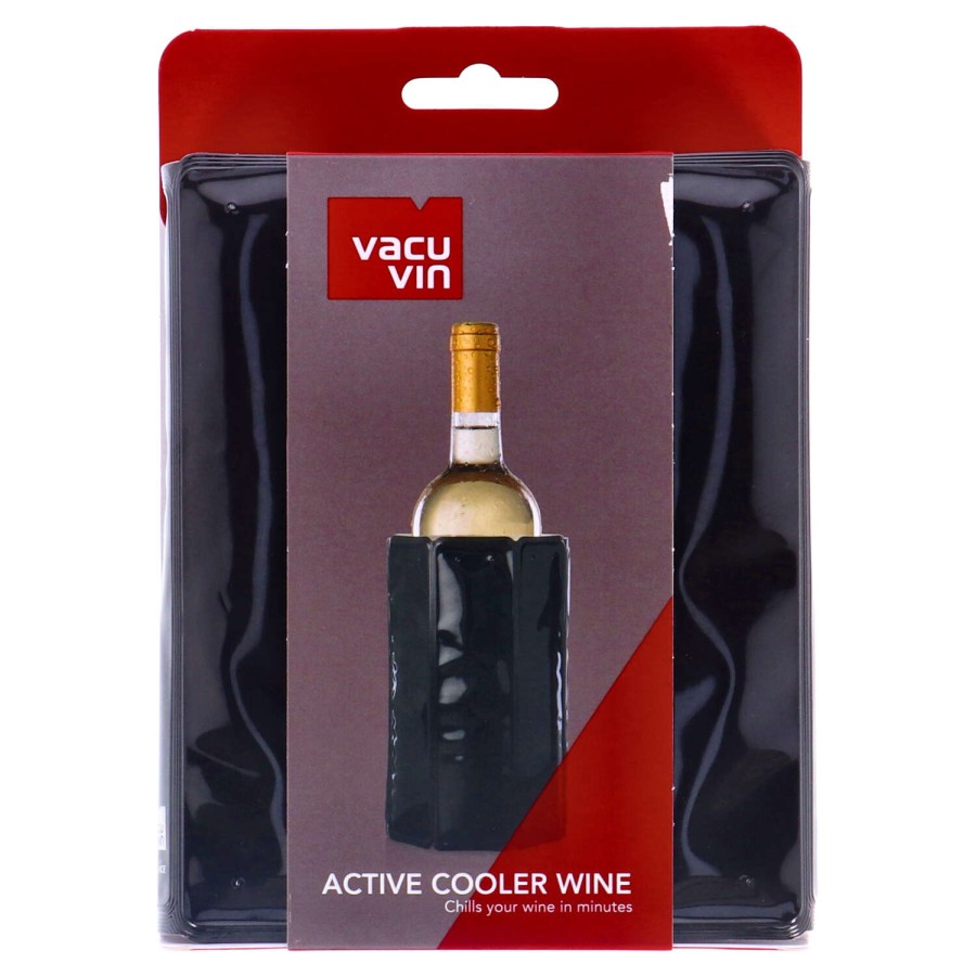 Vacu Vin Wijnkoeler Black | Vacuvin