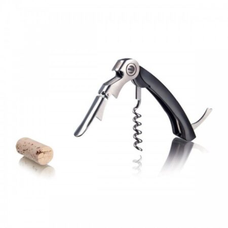 Vacuvin kurkentrekker double hinged zwart | Vacuvin