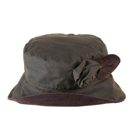Valerie Wax Rose Hat Olive | Hunter Outdoor