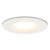 Venezia LED inbouwspot - 6 Watt 650 lumen - 2700K warm wit - Dimbaar - Rond - IP65 waterdicht - Wit - Voor binnen buiten en badkamer | HOFTRONIC