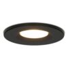Venezia LED inbouwspot - 6 Watt 650 lumen - 2700K warm wit - Dimbaar - Rond - IP65 waterdicht - Zwart - Voor binnen