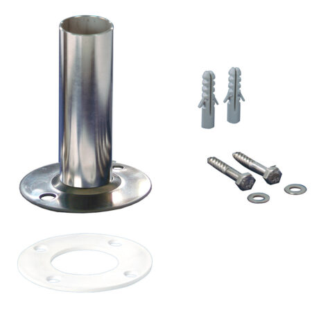 Verankeringsset voor zwembadtrappen (2 stuks) | Flexinox