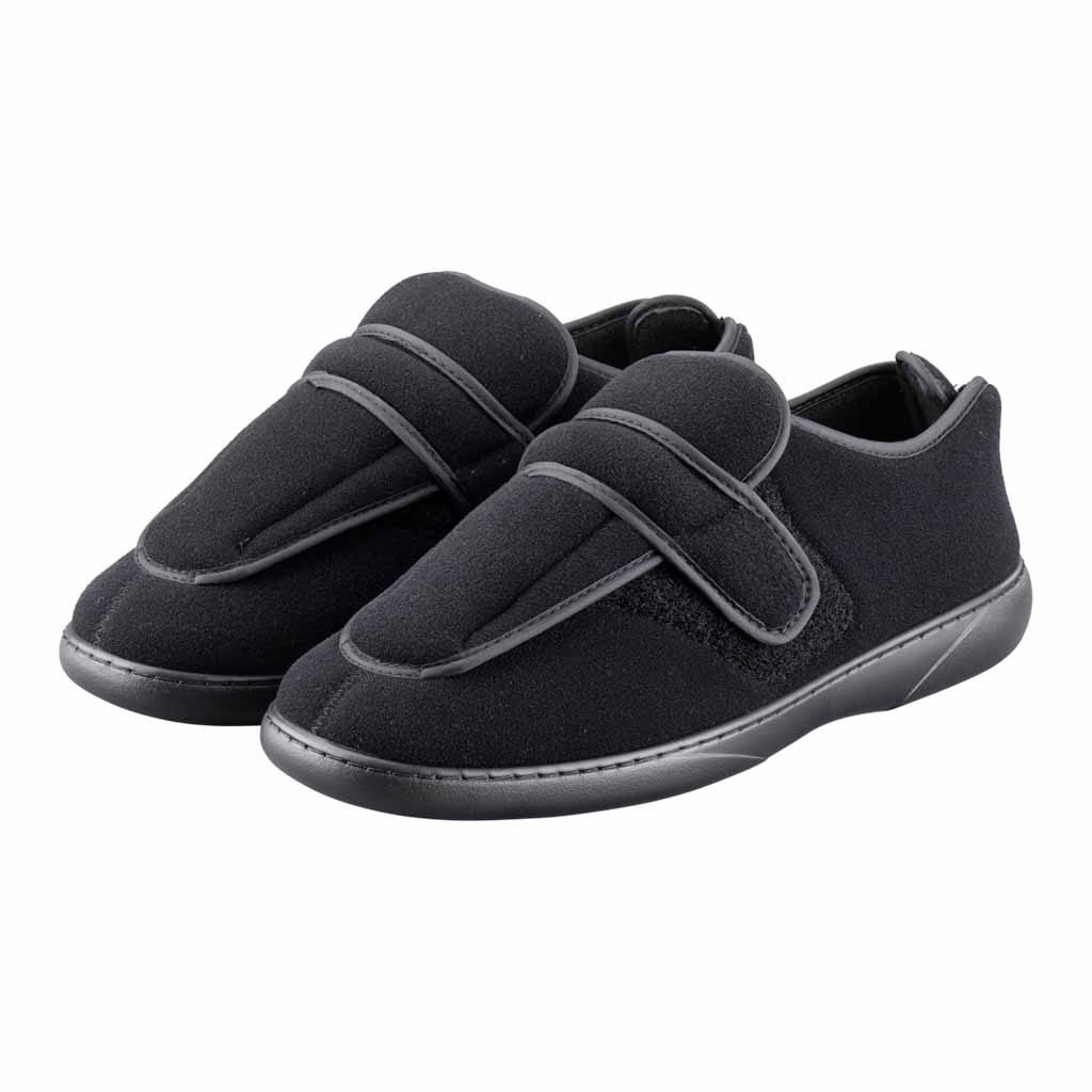 Verbandschoenen laag - Zwart - Maat 36 (Buitenkansje) | ThuiszorgwinkelXL