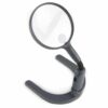 Vergrootglas staand met led-verlichting - 11cm diameter - x2/x3