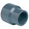 Verloopsok PVC 63/50mm x 1 ½" lijm | W'eau