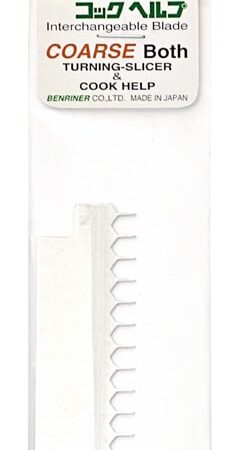 Vervangend Kartelmes voor Groenteschiller - Benriner - Grof Snijpatroon | Tokyo Design Studio