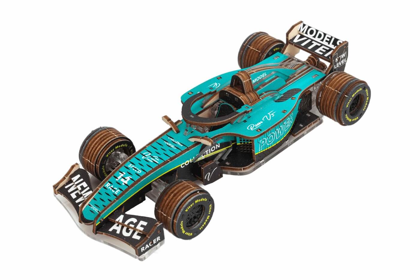Veter Models 3D Modelbouwpakket Racer AKV-16 | Veter Models