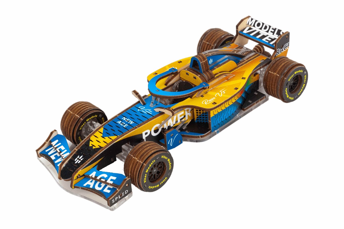 Veter Models 3D Modelbouwpakket Racer AKV-17 | Veter Models