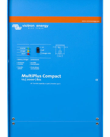 Victron Multiplus Compact 12/2000-80 Omvormer en acculader | Victron