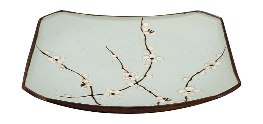 Vierkant Bord - Tokyo Design Studio - Soshun - Mintgroen - 19x19cm | Tokyo Design Studio