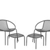 Vigo balkonset antraciet | Decoris