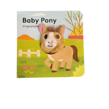 Vingerpopboekje Boerderij Baby Pony | ImageBooks