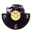Vinyl retro wandklok mini cooper model | Yesterdays Vinyl