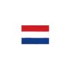 Vlag Nederland 90x150cm 75D polyester | Merkloos