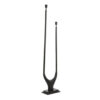 Vloerlamp Gavi mat zwart 2L | Light & Living