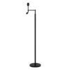 Vloerlamp Montana mat zwart met led | Light & Living