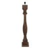 Vloerlamp Robbia hout donker bruin |