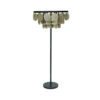 Vloerlamp Schijf vineer 2408 | Hoogendam