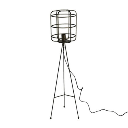 Vloerlamp Tebes L Zwart | Countryfield