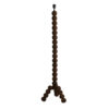 Vloerlamp Veglio Hout mat donker bruin |