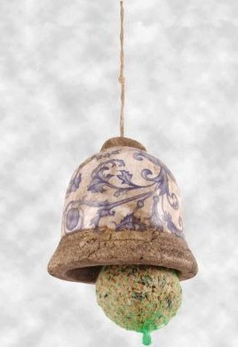 Voederbel Keramiek Delfs blauw | Esschert Design