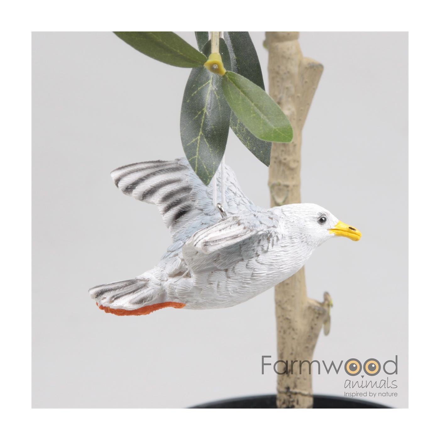 Vogel meeuw vliegend | Farmwood Animals